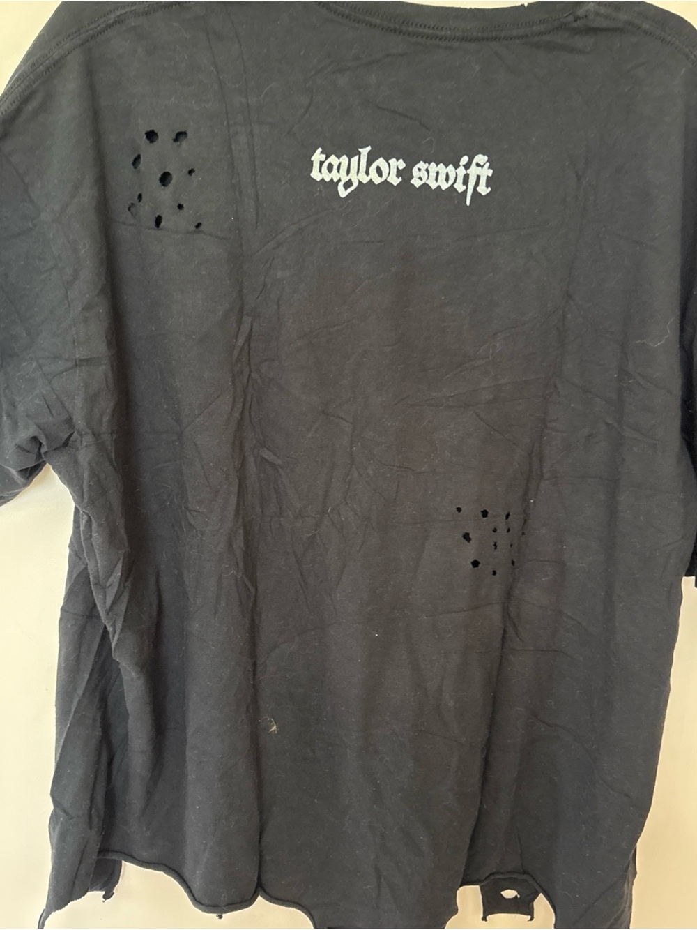 Taylor Swift They Say I Did Something Bad Distressed T-shirt 2 Xl - Picture 7 of 7